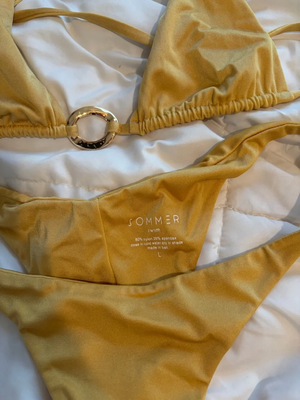 SOMMER SWIM Lusso Bikini Set - Picture 2 of 3